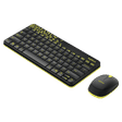 logitech MK240 Wireless Keyboard & Mouse Combo (1000 DPI, Spill Resistant, Black/Chartreuse Yellow)_4