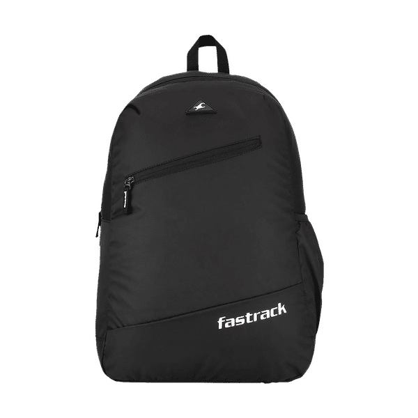 fastrack Polyester Laptop Backpack for 16 Inch Laptop (25 L, Lightweight & Comfortable, Black)_1
