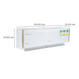 Croma 5 in 1 Convertible 1 Ton 3 Star Inverter Split AC with Anti-Dust Filter (Copper Condenser, CRLA012IND255951)_2
