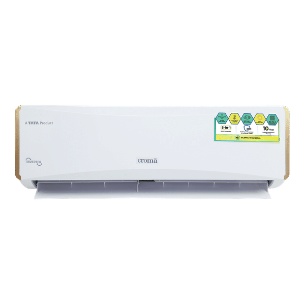 Croma 5 in 1 Convertible 1 Ton 3 Star Inverter Split AC with Anti-Dust Filter (Copper Condenser, CRLA012IND255951)_1