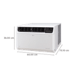 LG 2 Ton 4 Star AI Dual Inverter Window Smart AC with Clean Filter (2023 Model, Copper Condenser, RW-Q24WWYA)_4