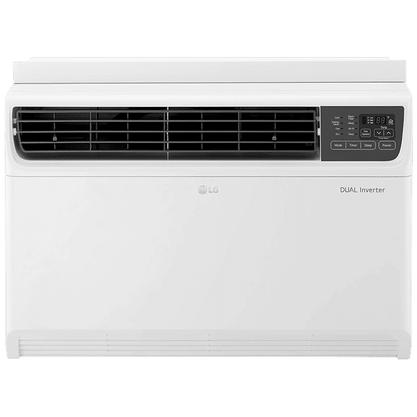 LG 4 in 1 Convertible 1 Ton 5 Star Dual Inverter Window Smart AC with Clean Filter and HD Filter (2023 Model, Copper Condenser, PW-Q12WUZA)_1