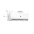 Haier Kinouchi Heavy Duty Pro 7 in 1 Convertible 2 Ton 3 Star Triple Inverter Split Smart AC with Supersonic Cooling (2023 Model, Copper Condenser, HSU24K-PYFR3BE)_3