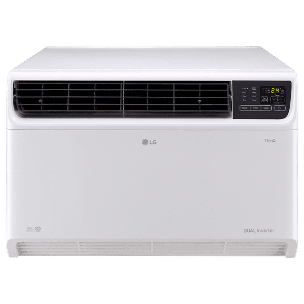 LG 4 in 1 Convertible 1.5 Ton 5 Star Dual Inverter Window Smart AC with Stabilizer Free Operation (2023 Model, Copper Condenser, RW-Q18WWZA)_1