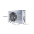 Panasonic 7 in 1 Convertible 2.2 Ton 4 Star Inverter Split Smart AC with Amazon Alexa and Google Assistant Support (Copper Condenser, CS/CU-QU26ZKYF)_4