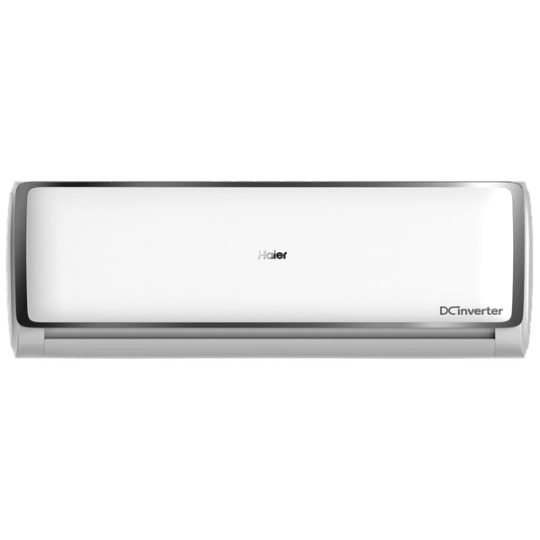 Haier Elegante 7 in 1 Convertible 1.6 Ton 3 Star Hot & Cold Inverter Split AC with Supersonic Cooling (Copper Condenser, HSU19EH-TXS3BE)_1