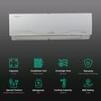 LLOYD 5 In 1 Convertible 1.5 Ton 4 Star Inverter Split AC with Low Gas Detection (Copper Condenser, PM 2.5 Air Filter, GLS18I4FWCXV)_2