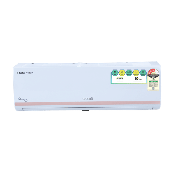 Croma 4 in 1 Convertible 1 Ton 3 Star Inverter Split AC with Dust Filter (2023 Model, Copper Condenser, CRLA012IND283251)_1