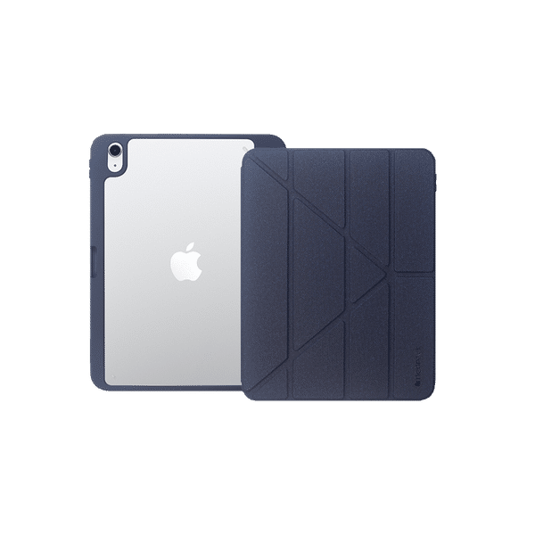neopack Alpha Back Case for Apple iPad Air 10.9 Inch 4th and 5th Gen (Pencil Holder, Navy Blue)_1