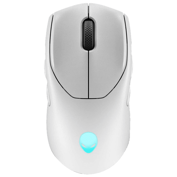 DELL Alienware Rechargeable Wireless Optical Gaming Mouse with Programmable Buttons (26000 dpi, Slimmed Down Design, Lunar Light)_1