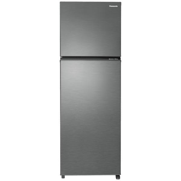 Panasonic Prime 309 Litres 3 Star Frost Free Double Door Convertible Refrigerator with AG Clean Technology (NR-TG327CVHN, Electric Grey)_1