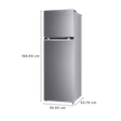 LG 272 Litres 2 Star Frost Free Double Door Refrigerator with Inverter Technology (GL-N312SDSY.ADSZEBN, Dazzle Steel)_3