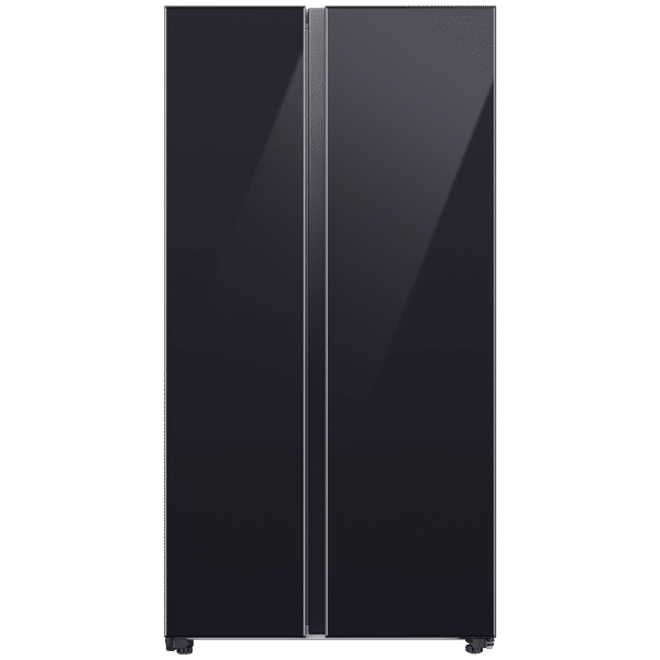 SAMSUNG 653 Litres 3 Star Side by Side Refrigerator with AI Energy Mode (RS76CB811333HL, Glam Deep Charcoal)_1
