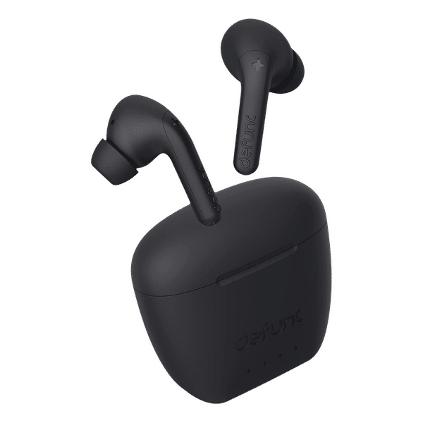 defunc True Audio TWS Earbuds (IPX4 Water Resistant, Upto 30 Hours Playback, Black)_1