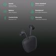 defunc True Audio TWS Earbuds (IPX4 Water Resistant, Upto 30 Hours Playback, Black)_2