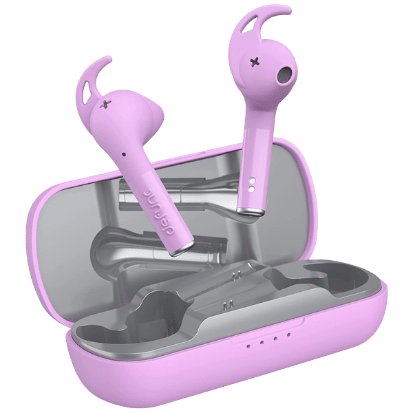 defunc True Sport TWS Earbuds with Environmental Noise Cancellation (IPX5 Water Resistant, Upto 30 Hours Playback, Pink)_1