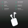 defunc True Talk IT009760862 TWS Earbuds with Environmental Noise Cancellation (IPX4 Water Proof, Deep Bass, White)_2
