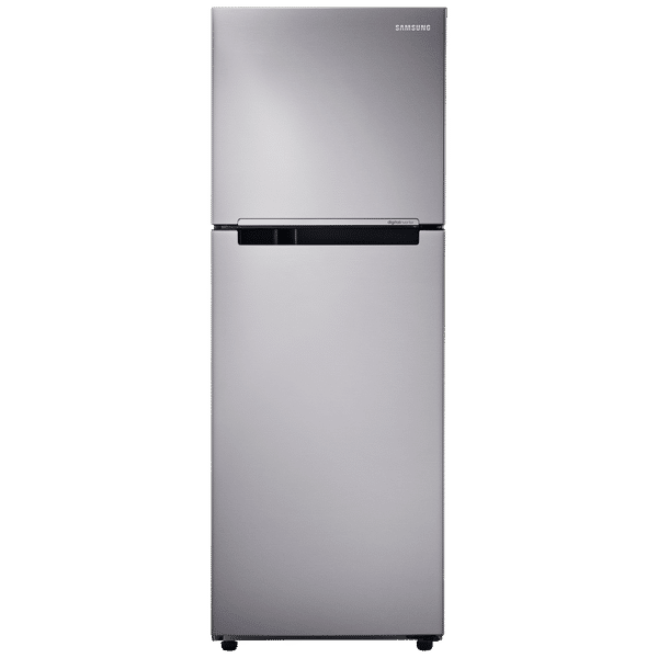 SAMSUNG 236 Litres 2 Star Frost Free Double Door Refrigerator with Deodorizer (RT28C3042S8/HL, Elegant Inox)_1