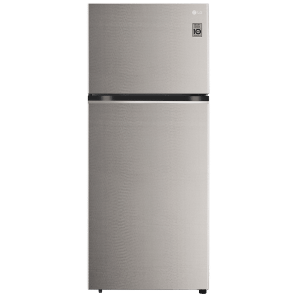 LG 398 Litres 2 Star Frost Free Double Door Convertible Refrigerator with Smart Diagnosis (GL-S422SUSY.EUSZEB, Urban Steel)_1