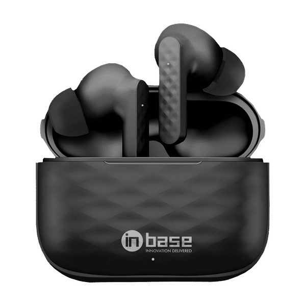 in base Buds Mini Pro IB-1690 TWS Earbuds with Passive Noise Cancellation (Water Resistant, Upto 5 Hours Playback, Black)_1