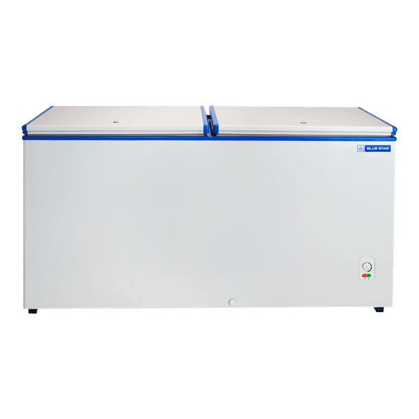 Blue Star 401 Litres Double Door Deep Freezer (Direct Cooling Technology, CHFDD400MGEW, White)_1