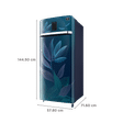 SAMSUNG 215 Litres 4 Star Direct Cool Single Door Refrigerator (RR23C2F249U/HL, Paradise Blue)_3
