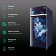 SAMSUNG 189 Litres 4 Star Direct Cool Single Door Refrigerator (RR21C2E24UZ/HL, Midnight Blossom Blue)_2