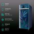 SAMSUNG 215 Litres 4 Star Direct Cool Single Door Refrigerator (RR23C2E249U/HL, Paradise Blue)_2
