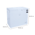 Godrej Slim Series 200 Litres Single Door Deep Freezer (Convertible Technology, DH GCHW 210 R6SHC RW, Royal White)_3