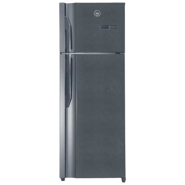 Godrej Eon Vibe 331 Litres 2 Star Frost Free Double Door Convertible Refrigerator with Patented Cool Shower Technology (RT EON VIBE 346B, Matte Black)_1