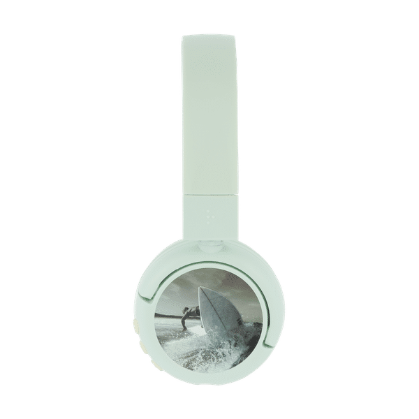 onanoff BuddyPhones Pop Fun Wired Headphone with Mic (On Ear, Green)_1