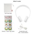 onanoff BuddyPhones Explore+ Wired Headphone with Mic (On Ear, Snow White)_4