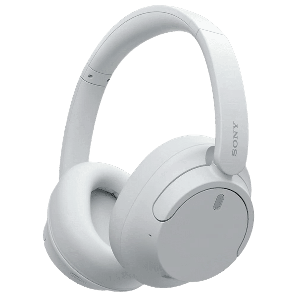 SONY WH-CH720N Bluetooth Headphone with Mic (Dual Noise Sensor Technology, Over Ear, White)_1