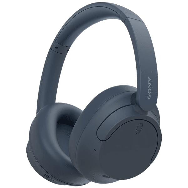 SONY WH-CH720 Bluetooth Headphone with Mic (Dual Noise Sensor Technology, Over Ear, Blue)_1