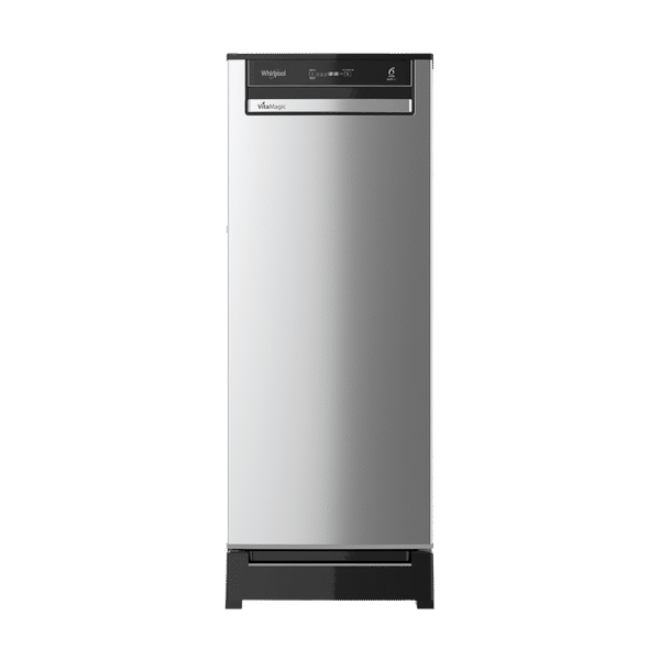 Whirlpool 192 Litres 3 Star Direct Cool Single Door Refrigerator with Stabilizer Free Operation (215 VMPRO ROY, Steel)_1