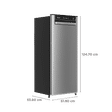 Whirlpool VitaMagic Pro 192 Litres 3 Star Direct Cool Single Door Refrigerator with Stabilizer Free Operation (72601, Alpha Steel)_3