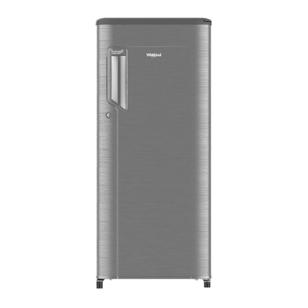 Whirlpool IMPC 184 Litres 3 Star Direct Cool Single Door Refrigerator with Stabilizer Free Operation (205 IMPC PRM, Steel)_1