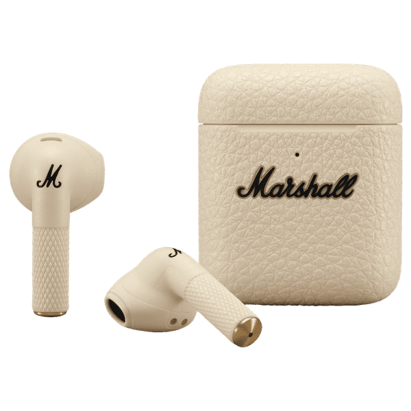 Marshall Minor III MS-MIN3BT TWS Earbuds (IPX4 Water Resistant, 25 Hours Playback, Cream)_1