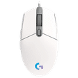 logitech G203 Wired Mouse with Customizable Buttons (8000 DPI, LED Lights, White)_1