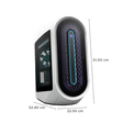 DELL Alienware Aurora R13 Core i9 Gaming Tower (32GB, 1TB HDD, 512GB SSD, NVIDIA GeForce RTX 3090, Windows 11 Home, Lunar Light)_2