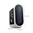 DELL Alienware Aurora R13 Core i7 Gaming Tower (16GB, 1TB HDD, 512GB SSD, NVIDIA GeForce RTX 3080, Windows 11 Home, Lunar Light)_2