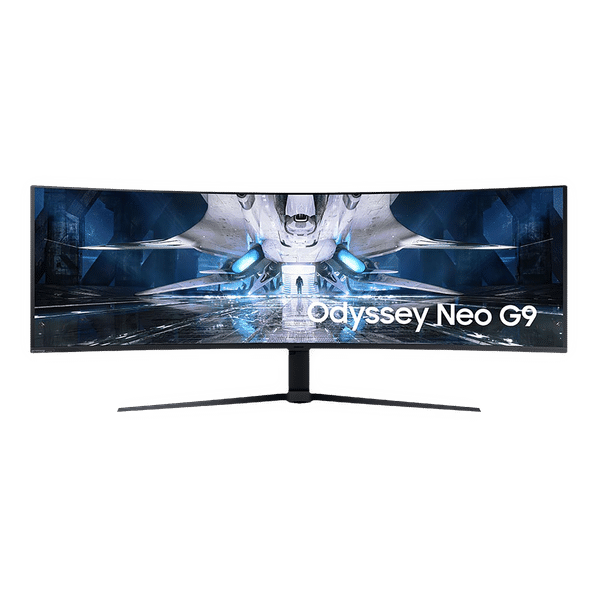 SAMSUNG Odyssey G9 123.9 cm (49 inch) DQHD VA Panel QLED Curved Height Adjustable Gaming Monitor with Black Equalizer_1