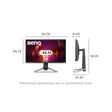 BenQ MOBIUZ 62.23 cm (24.5 inch) Full HD IPS Panel LED Bezel-Less Height Adjustable Gaming Monitor with Flicker-Free Technology_2