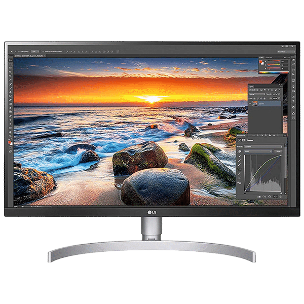 LG 68.58 cm (27 inch) Ultra HD 4K IPS Panel LCD 3-Side Borderless Height Adjustable Monitor with Black Stabilizer_1