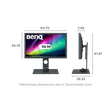 BenQ PhotoVue 68.58 cm (27 inch) 4K Ultra HD IPS Panel LCD Height Adjustable Monitor with Uniformity Technology_2