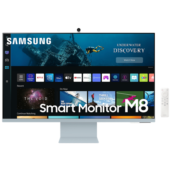 SAMSUNG M8 80 cm (32 inch) Ultra HD 4K VA Panel LCD Ultra Wide Height Adjustable Monitor with Flicker-Free Technology_1