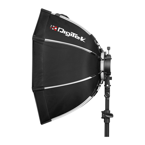Digitek DSBH 065 Softbox with Bracket, Diffuser Sheets & Carry Case for Photography (Octagon Shape)_1