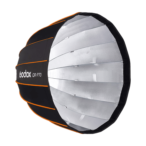 Godox QR-P70 Softbox with Inner and Outer Diffuser & Carry Case for Photography (Parabolic Design)_1