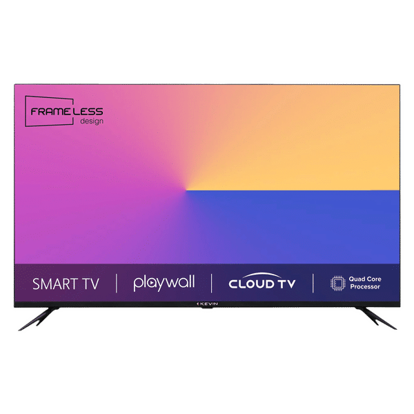 Kevin Frameless Series 109 cm (43 inch) Full HD LED Smart Android TV with HRDD Picture Quality (2022 model)_1