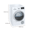 SIEMENS 8 kg Fully Automatic Front Load Dryer (iQ300, WT44B202IN, Softdry Drum System, White)_3